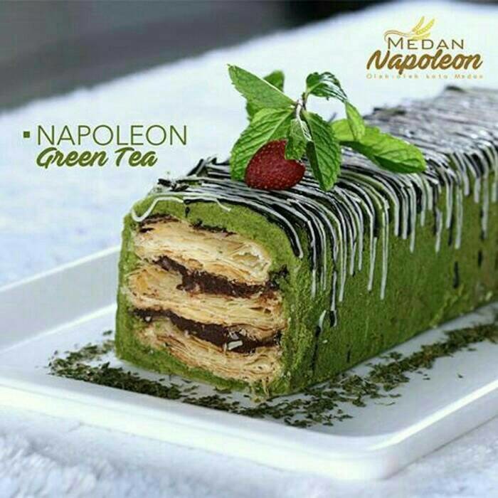 

Bolu Napoleon Medan Rasa Green Tea