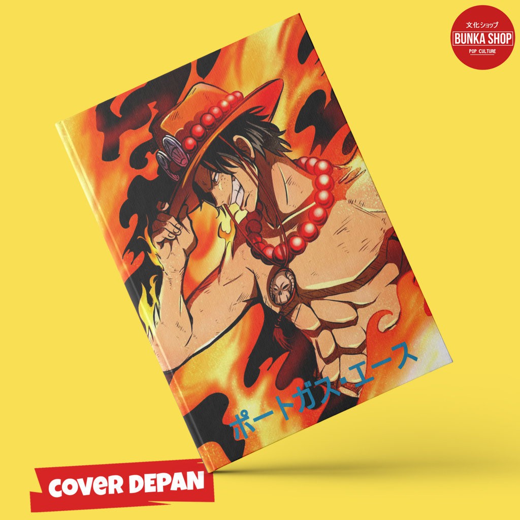 

Note Book Film Anime One Piece Portgas D Ace Hardcover A5 Buku Tulis Catatan Murah Jurnal Agenda Planner