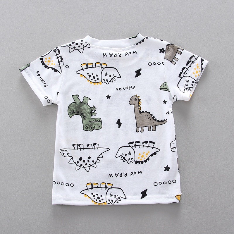 Setelan Anak Laki - Laki Motif Dino | Setelan Motif Dino