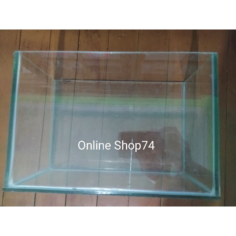 Soliter Kaca Soliter Aquarium Ukuran 30 x 15 x 20 cm Cocok untuk Aquascape