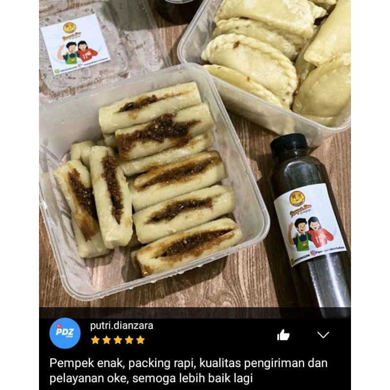 

Pempek ceriwis isi 5 pcs