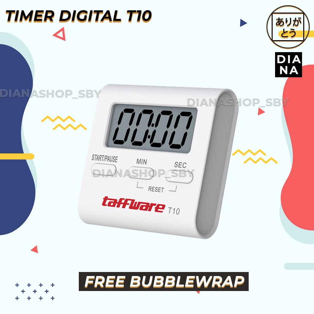 Timer Kopi Masak Kue Baking Dapur - Digital Kitchen Timer Magnetic