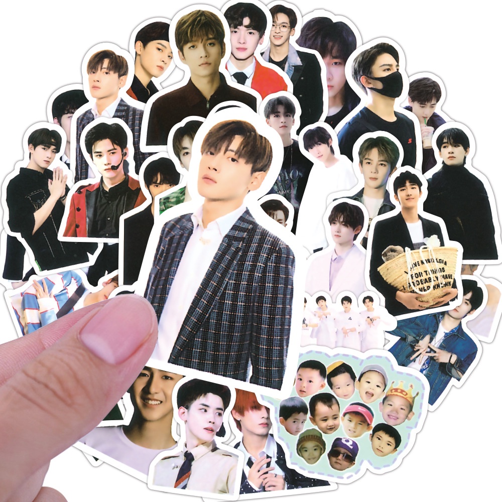 R1se stiker Zhou Zhennan dia Luoluo Zhai Xiaowen Jurnal bahan Yao Chen notebook Zhang Yanqi stiker X