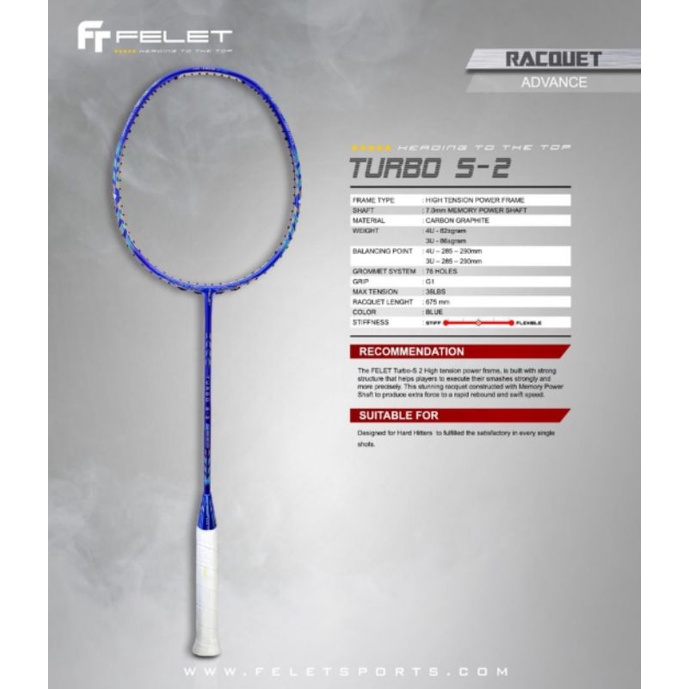 RAKET FELET TURBO S-2