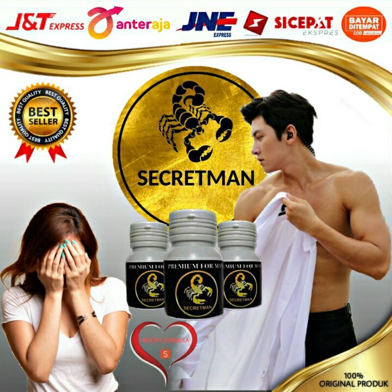 OBAT KUAT SEX PRIA | TAHAN LAMA | SECRETMAN | AMPUH DAN TERJAMIN