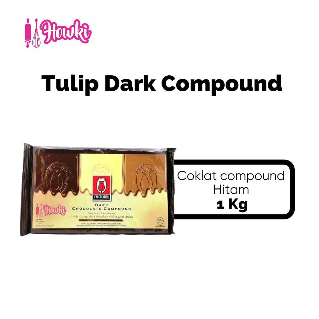 

Coklat Compund Dark Tulip 1kg