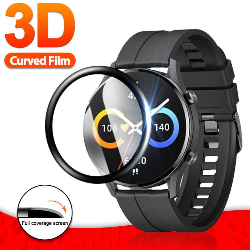 REDMI Pelindung Layar Tempered Glass 3D HD Anti Radiasi Untuk Xiaomi Watch S1 Active / ColorSport / POCO Watch 2 Lite