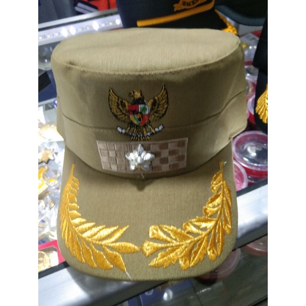 topi lurah / topi kades / komando