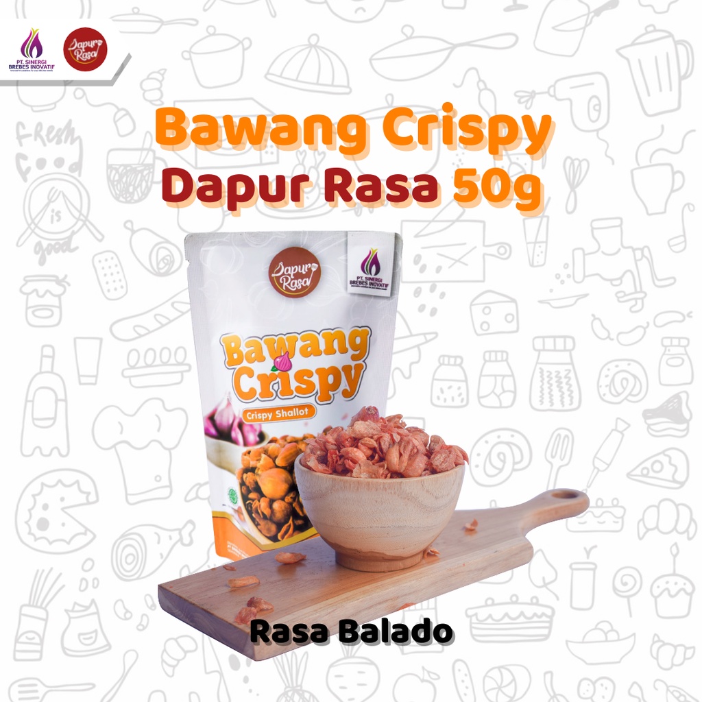 

Bawang Crispy Dapur Rasa 50g - Balado