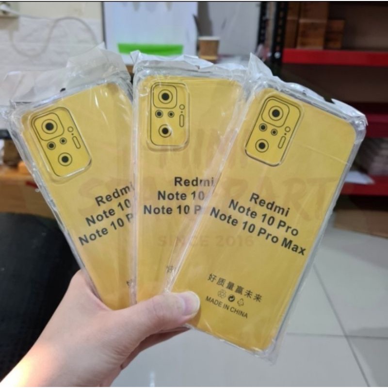Redmi Note 10 / Note 10 Pro Soft Case Anti Crack Case Bening Silicon Casing