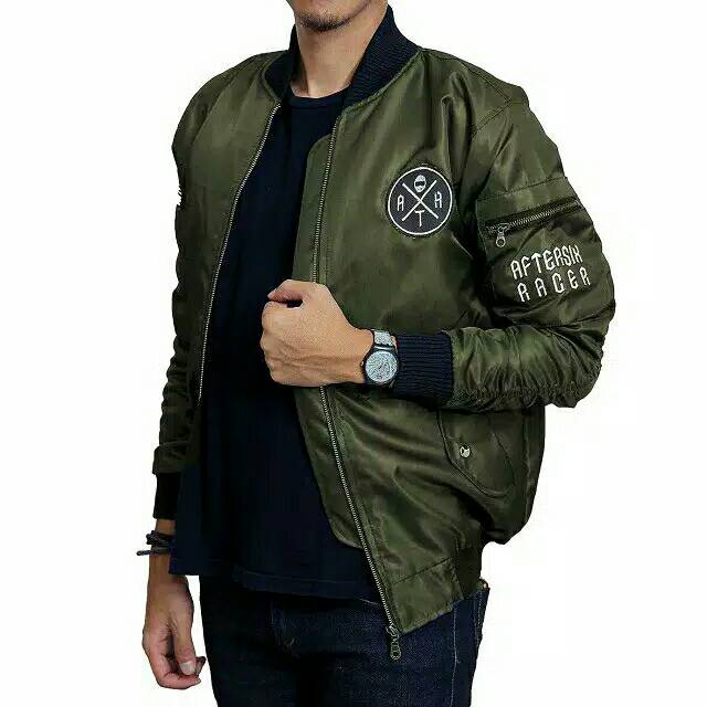 Jaket Bomber Pria Waterproof Terbaik Original