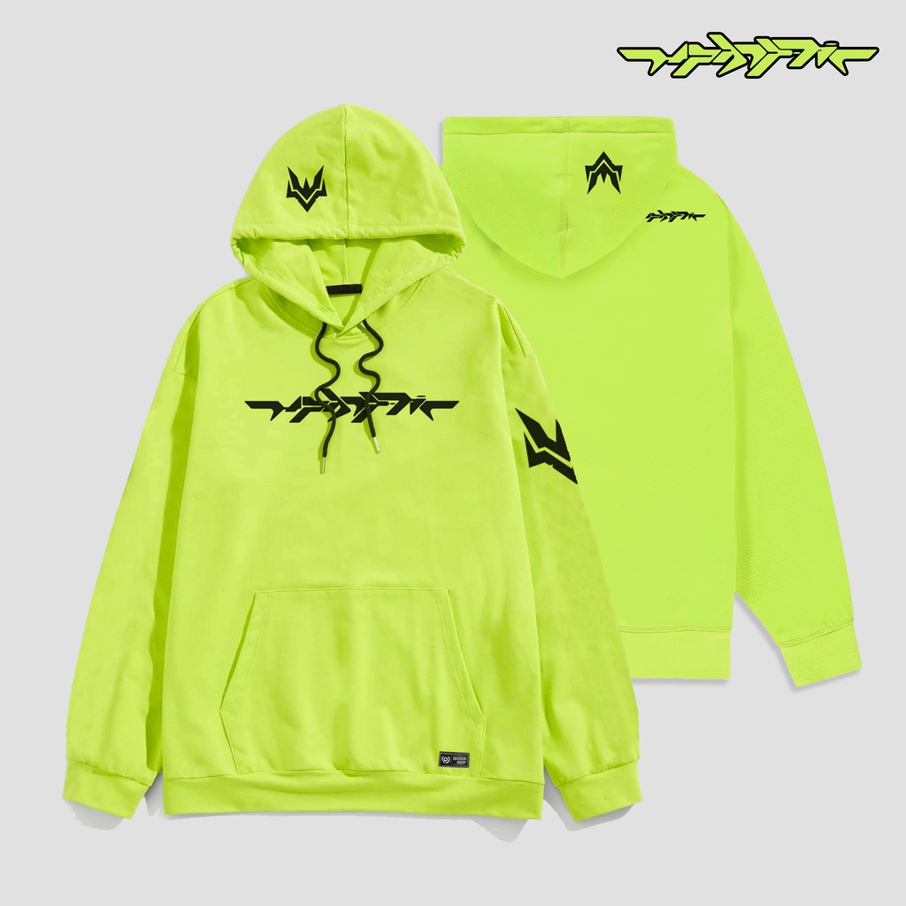 JAKET HOODIE SWEATER HODDIE HODIE PRIA WANITA DISTRO ORIGINAL KEREN UPSTAIN WEAR HIJAU NEON STABILO