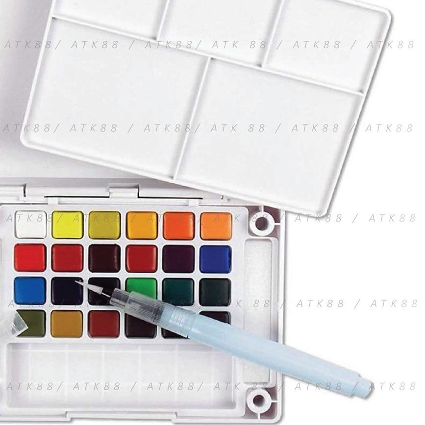 

PALING MURAH! Sakura Koi Watercolors Pocket Field Sketch Box - 24 V5A7
