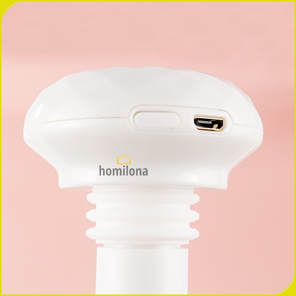 Air Humidifier Ultrasonic Aromatherapy Oil Diffuser Portable Celup Taffware Humi  K J021 White