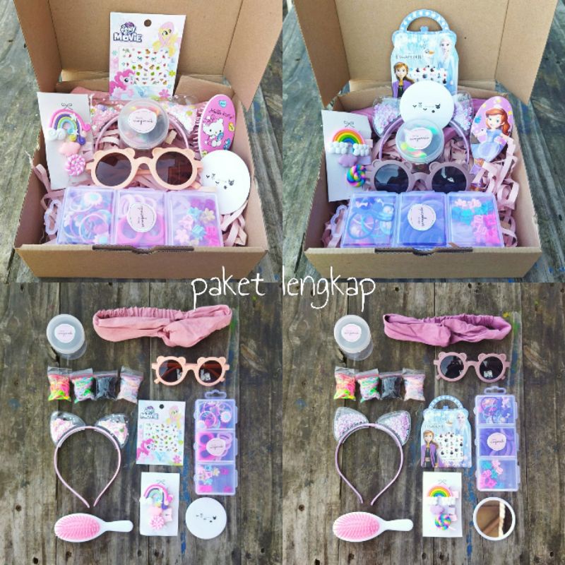 Paket Hampers Aksesoris Anak Perempuan Cocok Untuk Kado/ Hadiah/ Hampers Ulang Taun