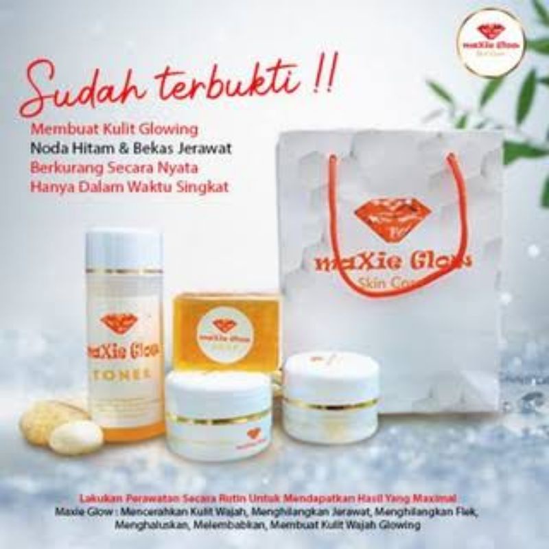 Cream Maxie GLOW VIRAL UANG kembali 3x lipat Jika Terbukti Palsu