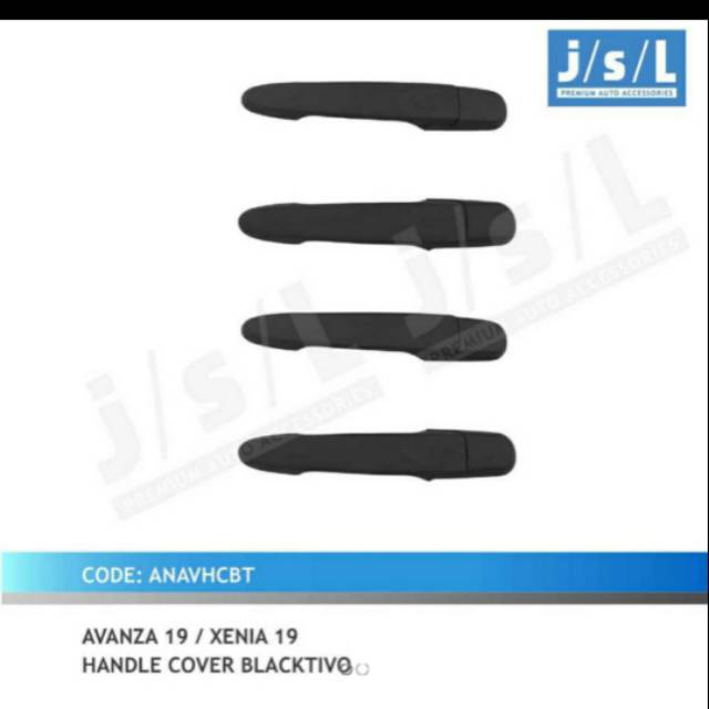 Cover handle Avanza Xenia veloz 2019 standar hitam chrome  jsl