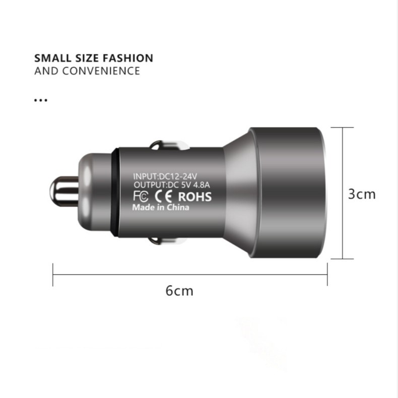 Charger Mobil Mercedes Benz MINI 4.8A / QC4.0 USB Fast Charging Untuk Mercedes Benz W210 / W124 / W203 / W204 / W204 / C200 / W12 / 2202 / W11 / W3 / W204G / / / 2205 / W11 / W204B / / 2202