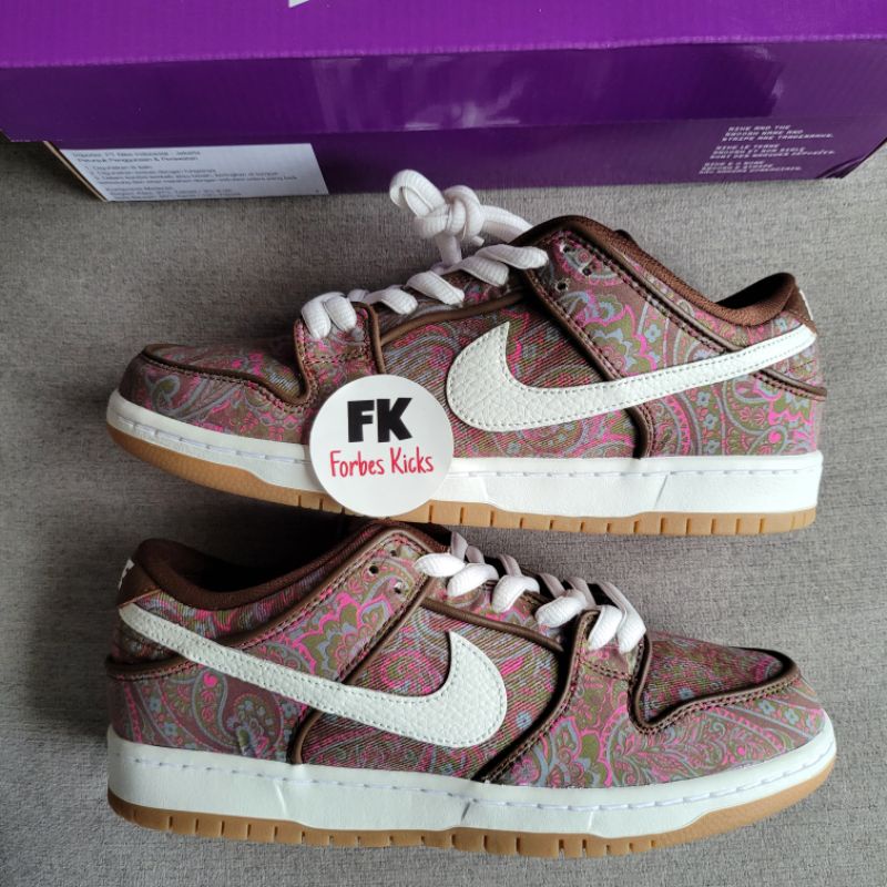 Nike SB Dunk Low Pro Paisley Brown