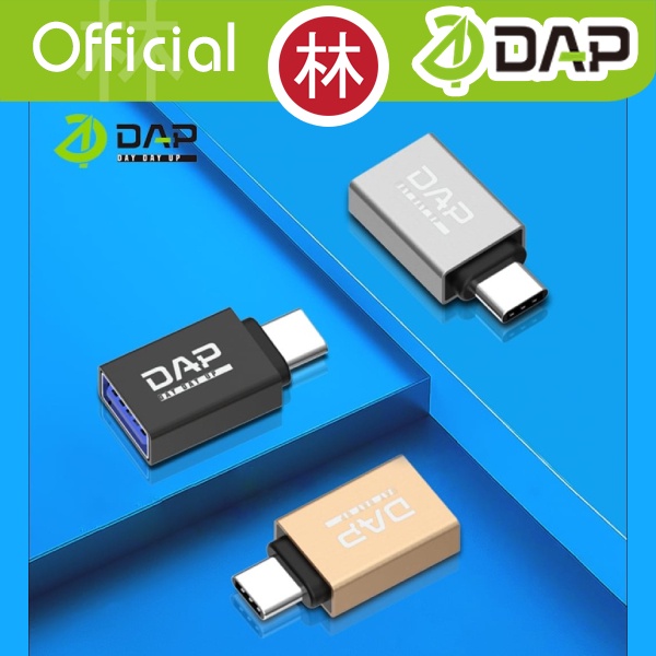 DAP OTG1-C Adapter Converter OTG USB 3.0 to Type-C 2.4A Original OTG1