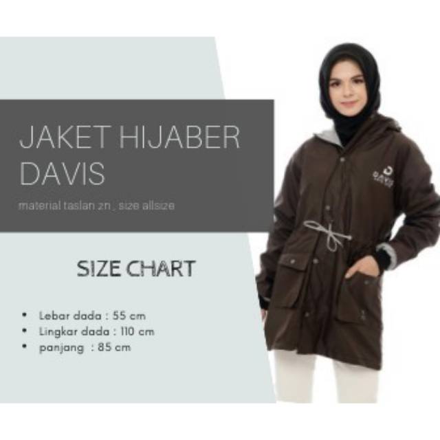 Jaket parka wanita hijabers