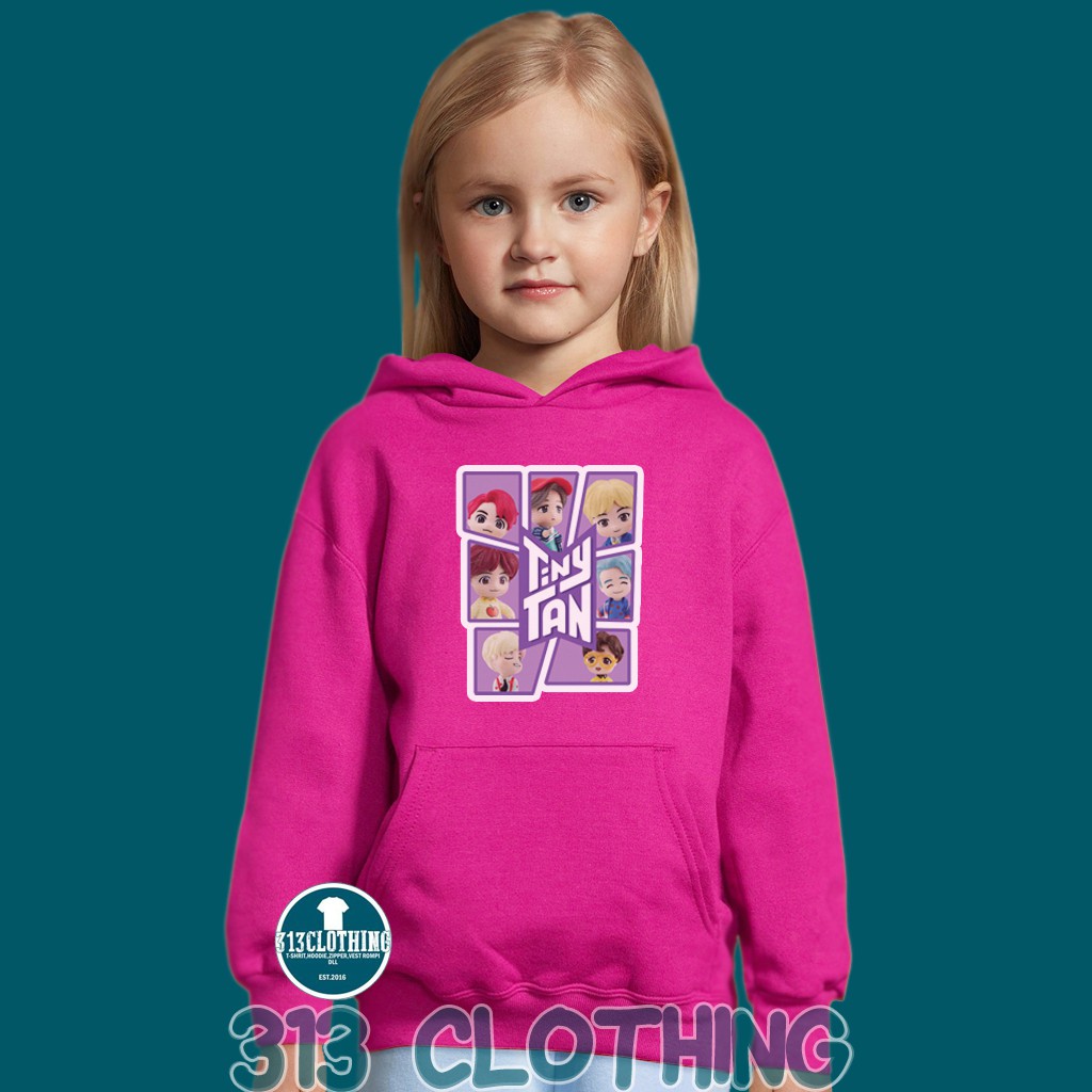 Jaket Anak Hoodie Anak BTS TinyTan BTS Tiny Tan - 313 Cloth