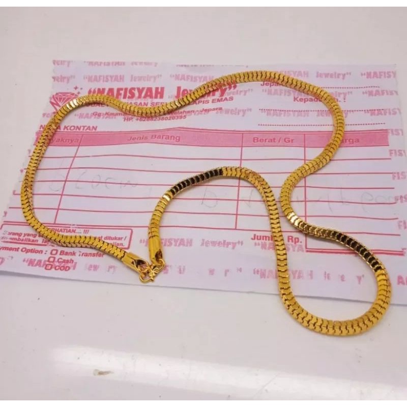 kalung Milano 50 gram Emas LM/London 24K kadar 99,99%