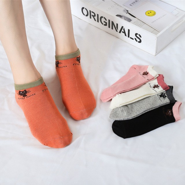 BEE - Kaos Kaki Ankle Cute Kaos Kaki Pendek Motif Semata Kaki Import Murah SC - 16