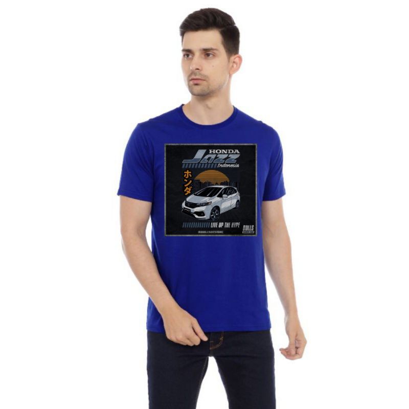 Baju Kaos Honda Jazz / Kaos Otomotif Mobil Honda Jazz Terbaru