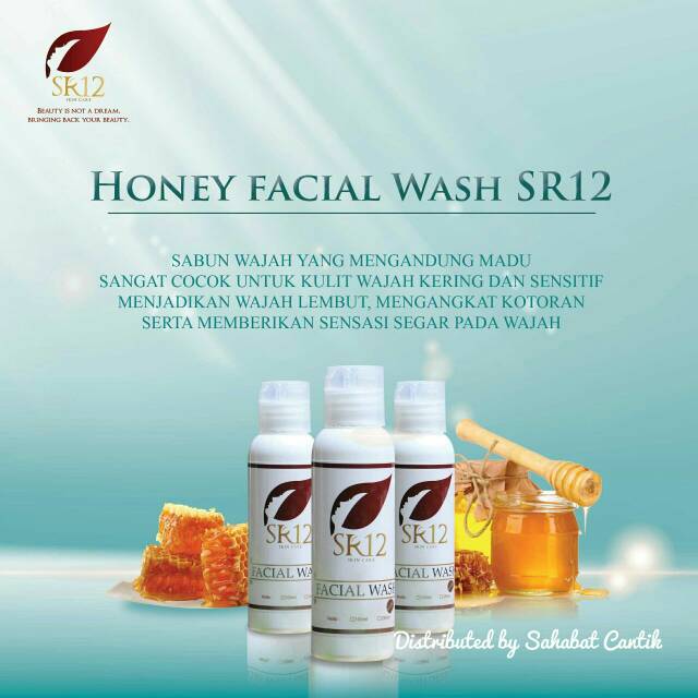 SR12 Facial Wash Madu