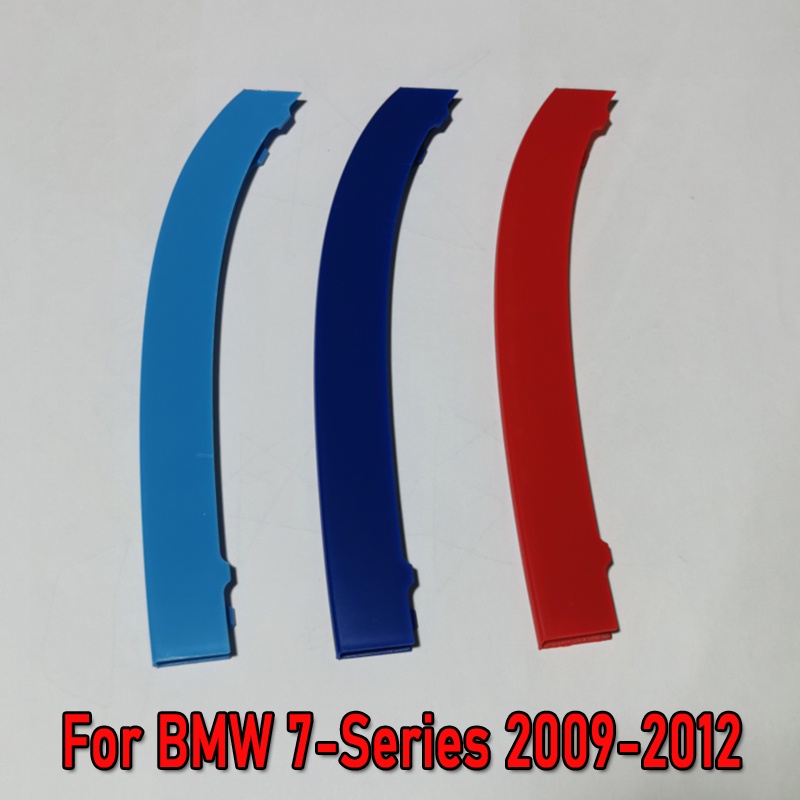 3pcs Klip Trim Grille Mobil Balap Bahan ABS Untuk BMW F01 F02 E65 E66 G11 G12 7 Series 2002-2021