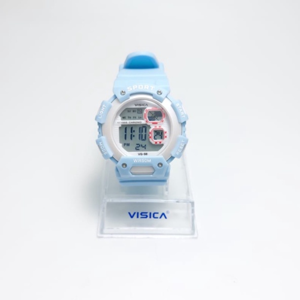 Jam Tangan Sporty Bulat Remaja Wanita/Pria Terbaru Free Packing Dus+Bubble Wrap VG-98