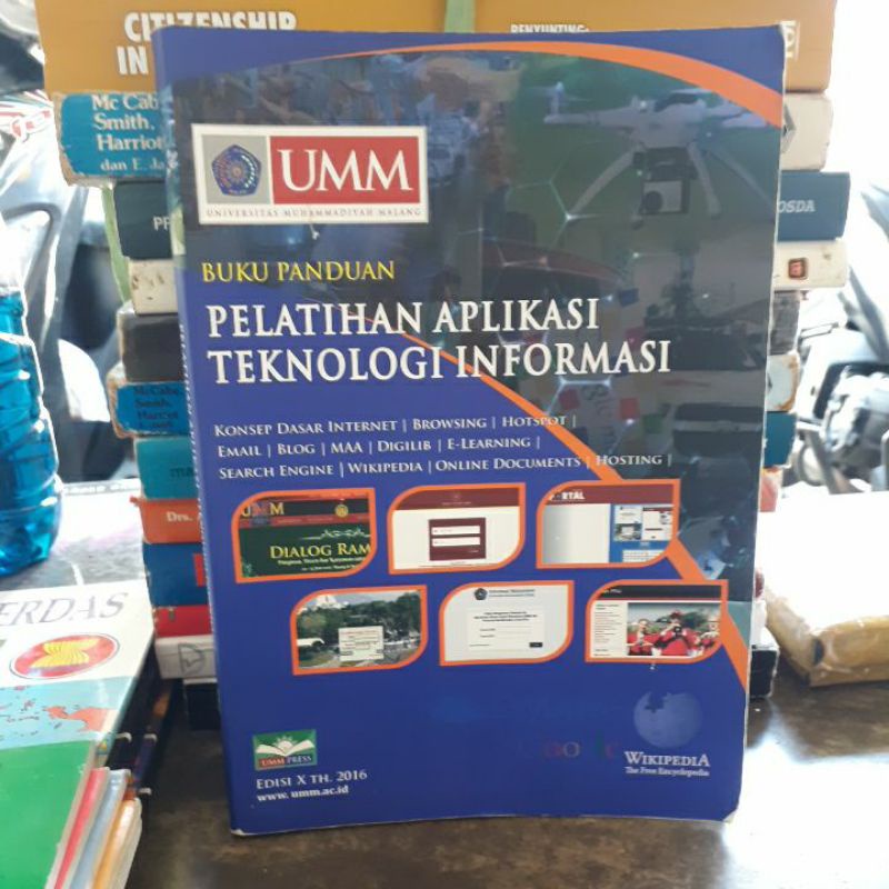 

BUKU ORIGINAL BUKU PANDUAN PELATIHAN APLIKASI TEKNOLOGI INFORMASI