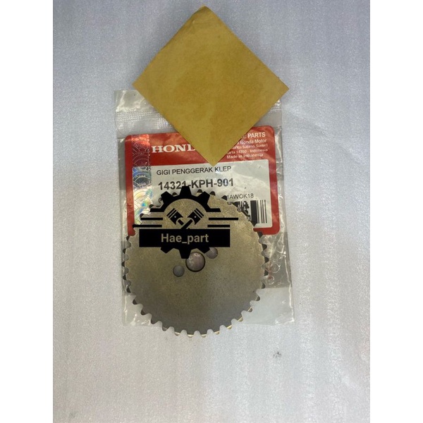 Gigi sentrik kharisma gigi penggerak klep kharisma