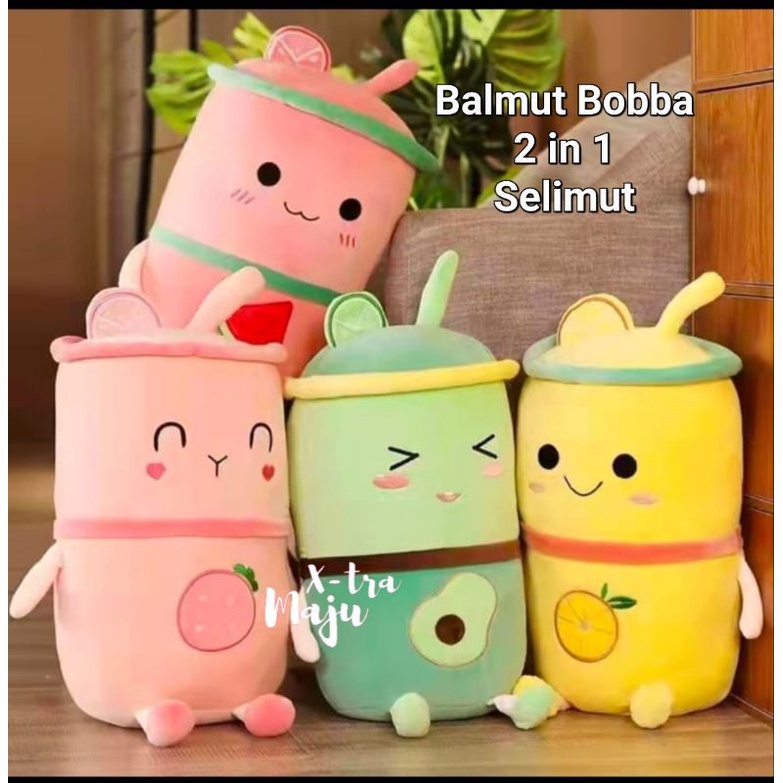 guling selimut (gulmut) / boneka selimut motif karakter lembut dan halus - LIMITED EDISI