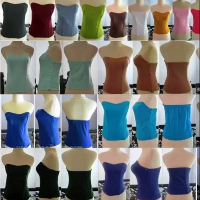 BUSTIER / KAMISOL KAOS / KEMBEN KAOS / BUSTIE KAOS / KAMISOL KEBAYA / DALAMAN KEBAYA MURAH