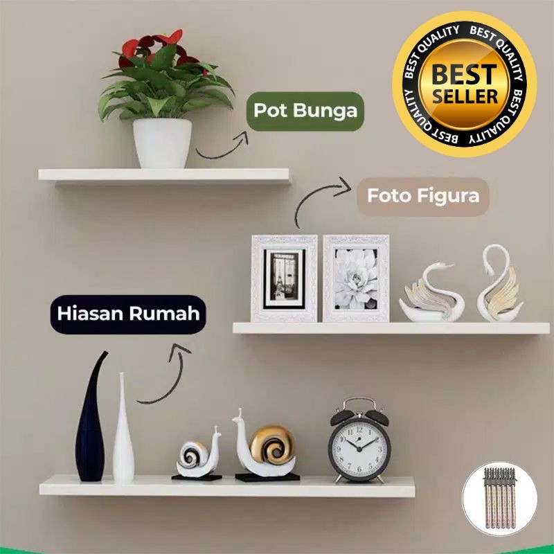Rak dinding tempel Rak dinding minimalis Rak dinding Rak bunga