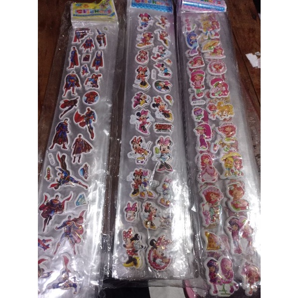 

stiker timbul 20 pcs