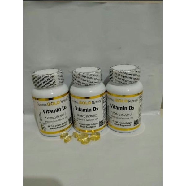 Vitamin D3 5000 iu TABLET  California Gold Nutrition