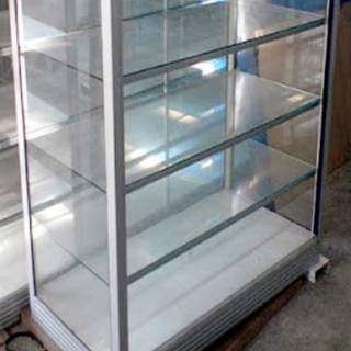  Etalase  Aluminium Kaca  1 M Shopee Indonesia