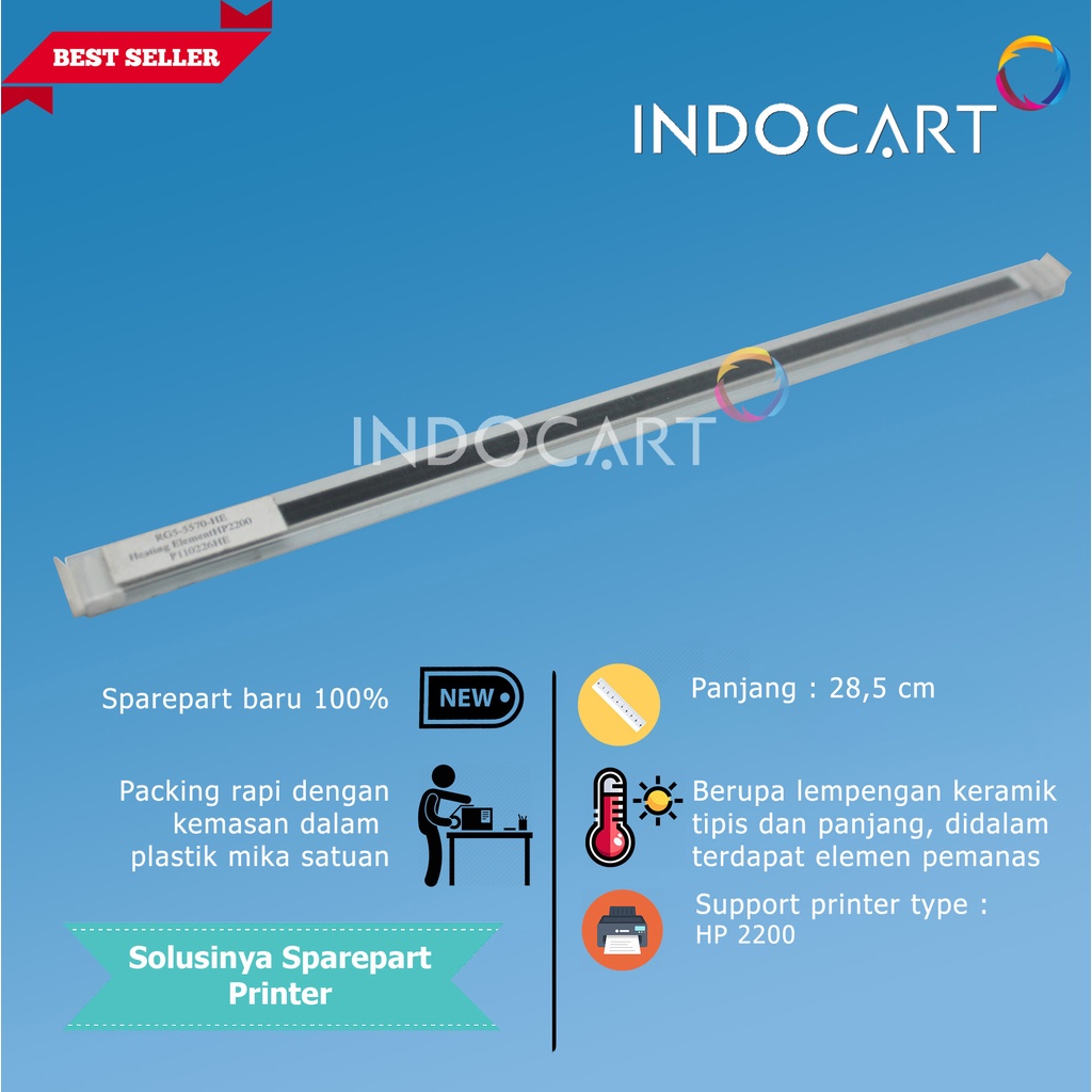 Heating Element-Keramik Fuser Pemanas-HP 2200