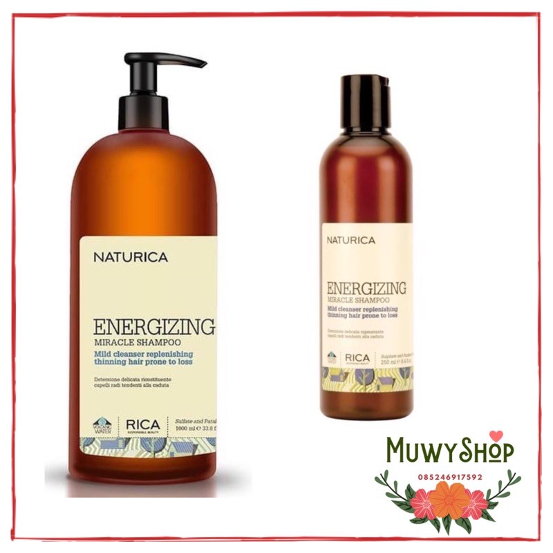 Naturica Energizing Miracle Shampoo 50ml / 250ml