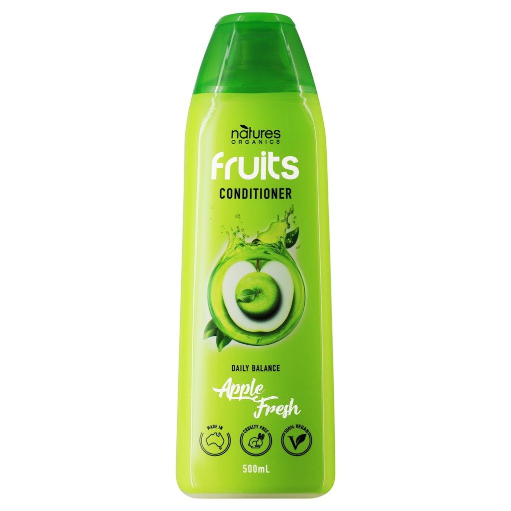 Natures Organics Fruits Conditioner Apple Fresh 500 ml