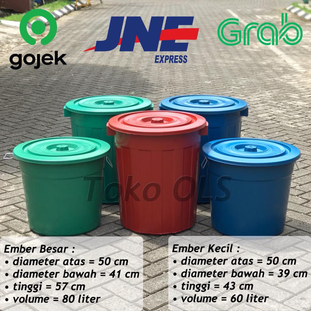 Jual Ember Plastik Besar 80 Liter Dan 60 Liter Indonesiashopee Indonesia 5757