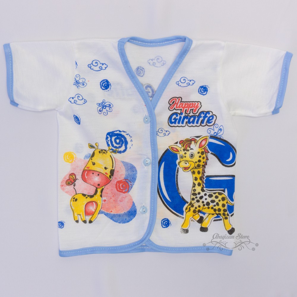 Grosir - 12Pcs baju bayi Lengan Pendek 1 Lusin
