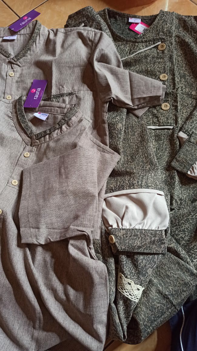 Sarimbit Couple Rauna Original 313 Coklat