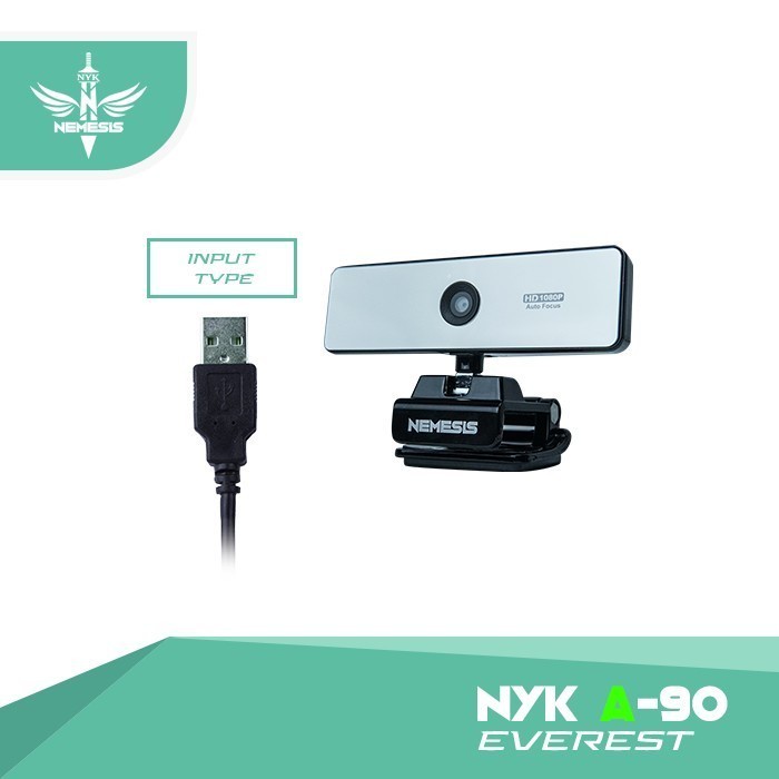 webcam live streaming nyk nemesis a80 night hawk - pc camera HD nyk