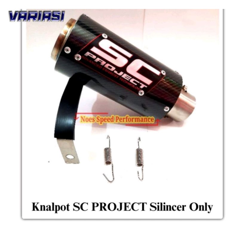 Knalpot Racing Knalpot vario 160 pcx nmax adv aerox R15 vixion CB150R Silincer onlly