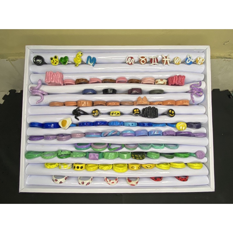 CUSTOM ORDER CLAY RING AESTHETIC