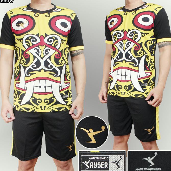 NEW DAYAK kaos stelan setelan jersey futsal sepak bola kayser